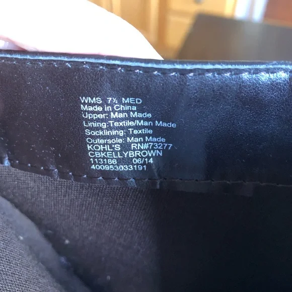 Kohl’s Brown knee-high faux leather boots - Picture 2 of 16